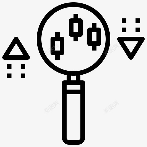 商业股票投资1线性图标svg_新图网 https://ixintu.com 商业 线性 股票投资