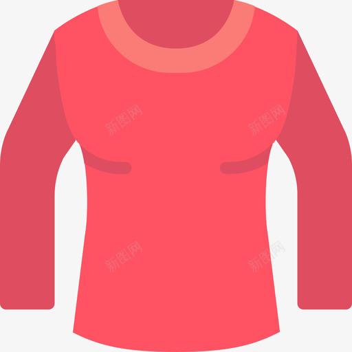 衬衫时装和服装4平装图标svg_新图网 https://ixintu.com 平装 时装 服装 衬衫
