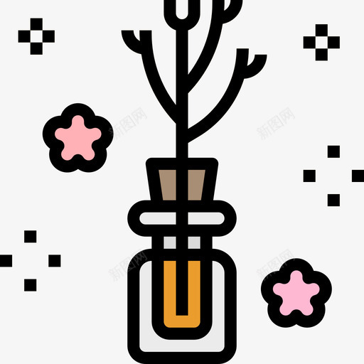 芳香水疗25线性颜色图标svg_新图网 https://ixintu.com 水疗 线性 芳香 颜色
