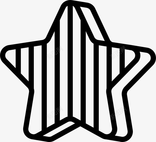 星级调查和评级4线性图标svg_新图网 https://ixintu.com 星级 线性 评级 调查
