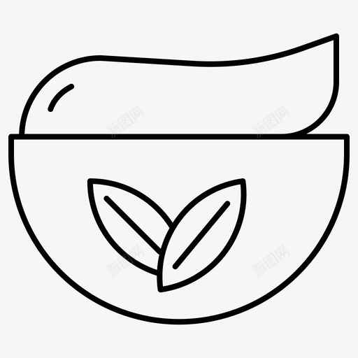 面霜面部护理乳液图标svg_新图网 https://ixintu.com 8px 乳液 化妆品 护理 皮肤护理 美容 面部 面霜