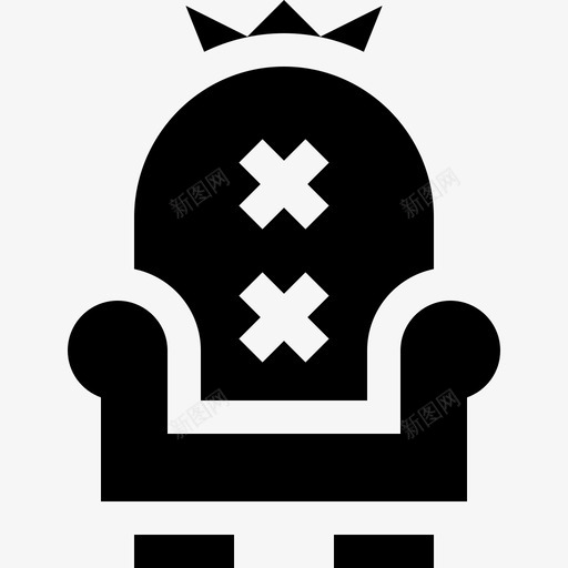 宝座童话7充满图标svg_新图网 https://ixintu.com 充满 宝座 童话7