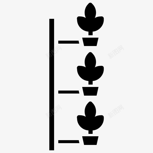 垂直农业农业和农民3坚实图标svg_新图网 https://ixintu.com 农业 农民 坚实 垂直