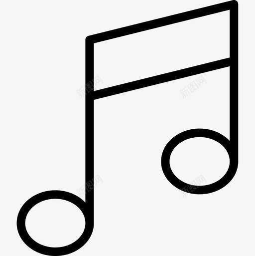 音符音乐110提纲图标svg_新图网 https://ixintu.com 提纲 音乐 音符