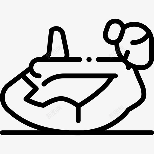 瑜伽瑜伽14直线型图标svg_新图网 https://ixintu.com 瑜伽 直线 线型
