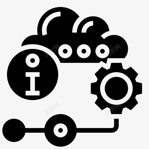 云SEO132字形图标svg_新图网 https://ixintu.com SEO132 字形