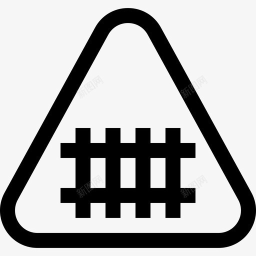 栅栏驾校5直线图标svg_新图网 https://ixintu.com 栅栏 直线 驾校