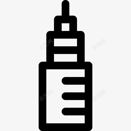 墨西哥塔楼28号直线型图标svg_新图网 https://ixintu.com 墨西哥塔楼28号 直线型