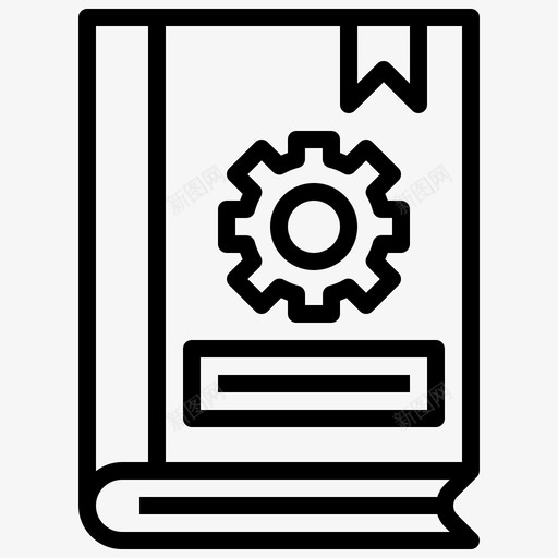 手册说明书支持图标svg_新图网 https://ixintu.com 书店 手册 技术支持 支持 说明书