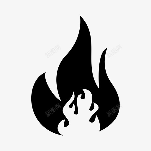 火烧热图标svg_新图网 https://ixintu.com 火 烧 热