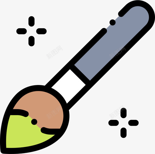 画笔编辑2线性颜色图标svg_新图网 https://ixintu.com 画笔 线性 编辑 颜色