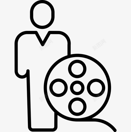 导演电影66大纲图标svg_新图网 https://ixintu.com 大纲 导演 电影