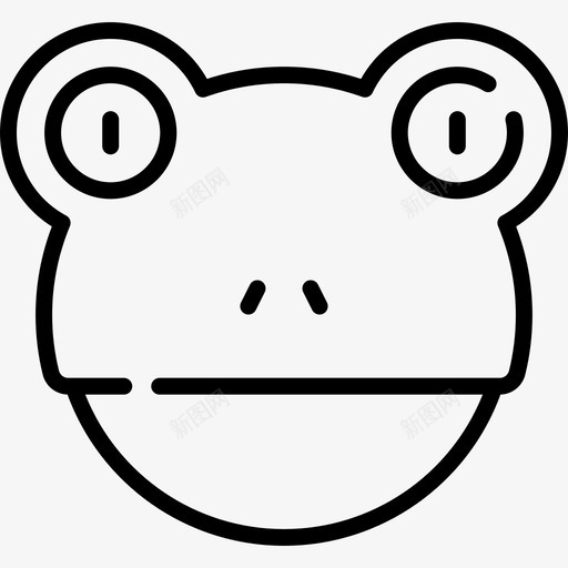 青蛙自然123直系图标svg_新图网 https://ixintu.com 直系 自然 青蛙