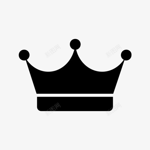 皇冠国王王子图标svg_新图网 https://ixintu.com 国王 王后 王子 皇冠 皇室