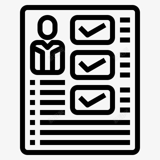 业务协议面试图标svg_新图网 https://ixintu.com 业务 人力资源 办公室 协议 工作 招聘 概要 面试