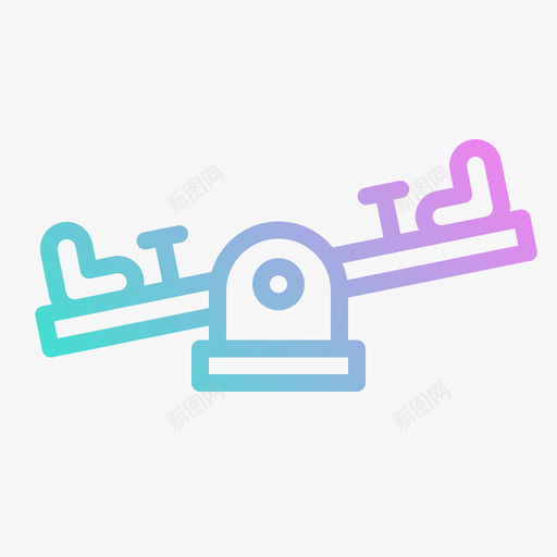 跷跷板城市公园24号坡度图标svg_新图网 https://ixintu.com 24号 公园 坡度 城市 跷跷板