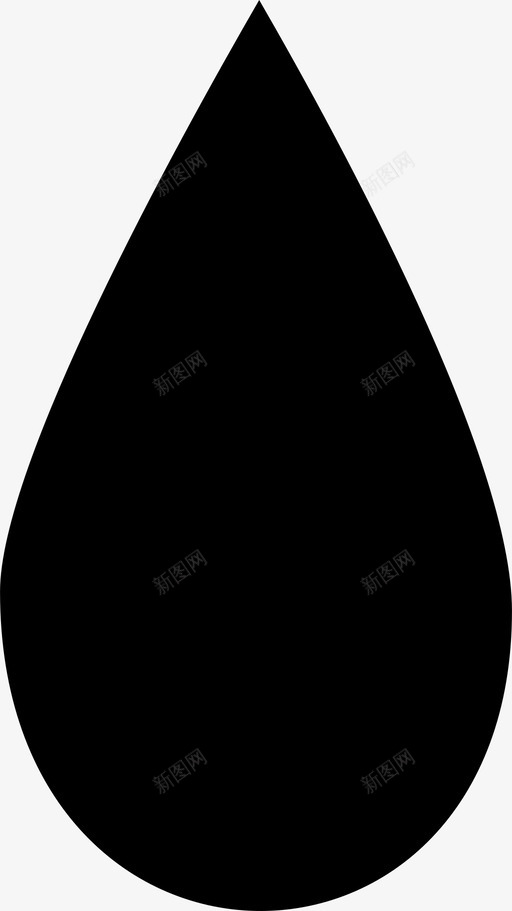 水滴血图标svg_新图网 https://ixintu.com 水滴 血