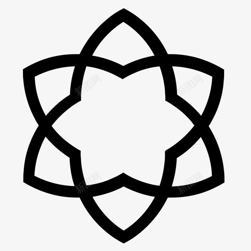 神圣的三合会艺术几何学神秘主义图标svg_新图网 https://ixintu.com 三合 几何学 合会 圣像 神圣 神秘主义 艺术