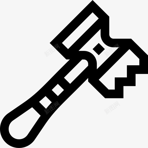 嫩化器屠夫3直系图标svg_新图网 https://ixintu.com 嫩化 屠夫 直系