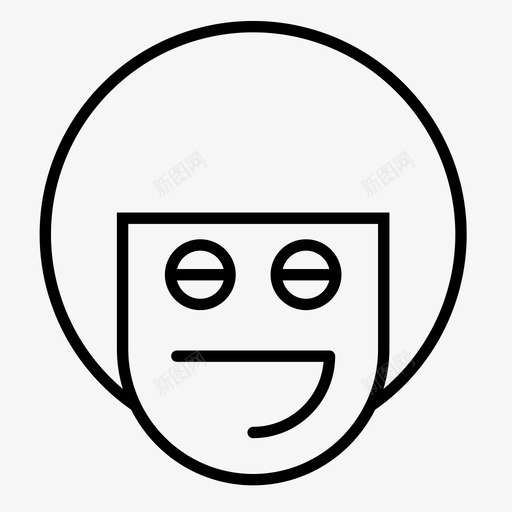 男孩表情符号睡眠图标svg_新图网 https://ixintu.com 1行 男孩 睡眠 笑脸 符号 表情