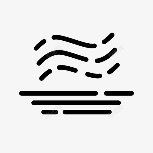 海风空气风图标svg_新图网 https://ixintu.com 微风 海风 空气