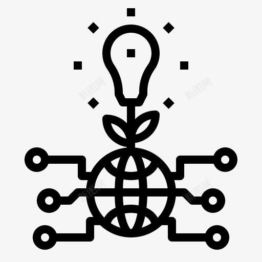 想法概念思想图标svg_新图网 https://ixintu.com 业务 发展 思想 想法 概念