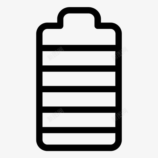 电池能量移动图标svg_新图网 https://ixintu.com 充满 充电 电池 电池线 移动 能量