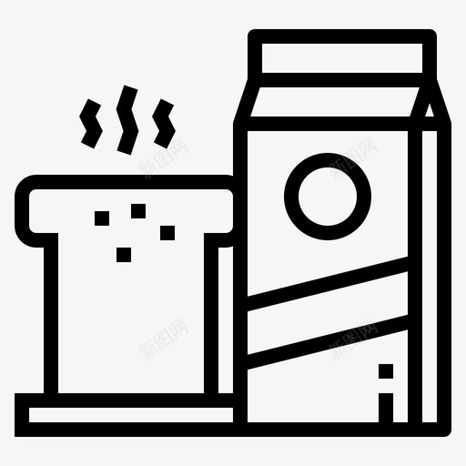 早餐学校57直系图标svg_新图网 https://ixintu.com 学校57 早餐 直系