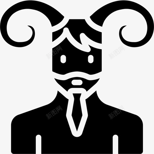 萨蒂尔希腊神话20填充图标svg_新图网 https://ixintu.com 填充 希腊神话 蒂尔
