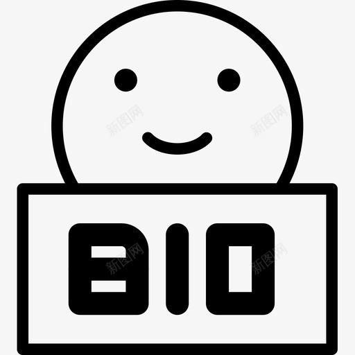 生物生态学167线性图标svg_新图网 https://ixintu.com 生态学 生物 线性