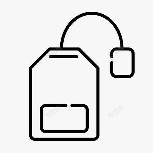 茶包热饮包装图标svg_新图网 https://ixintu.com 像素 包装 咖啡 完美 热饮 茶会 茶包