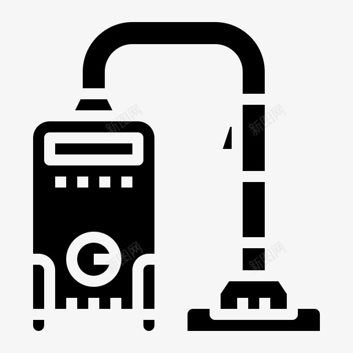吸尘器电子胡佛图标svg_新图网 https://ixintu.com 卫生 吸尘器 固体 家居用品 电子 胡佛