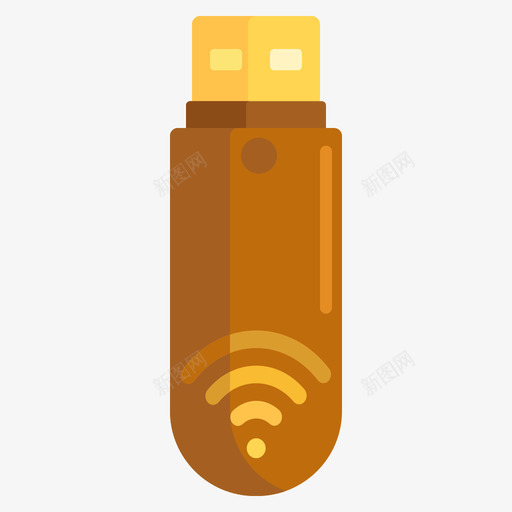 Pendrive通讯媒体2扁平图标svg_新图网 https://ixintu.com Pendrive 媒体 扁平 通讯