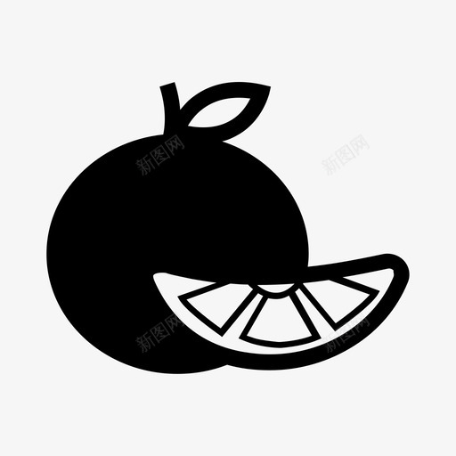 橙色水果橙色甜点橙色绘画图标svg_新图网 https://ixintu.com 橙色图像 橙色图标 橙色图片 橙色水果 橙色甜点 橙色绘画