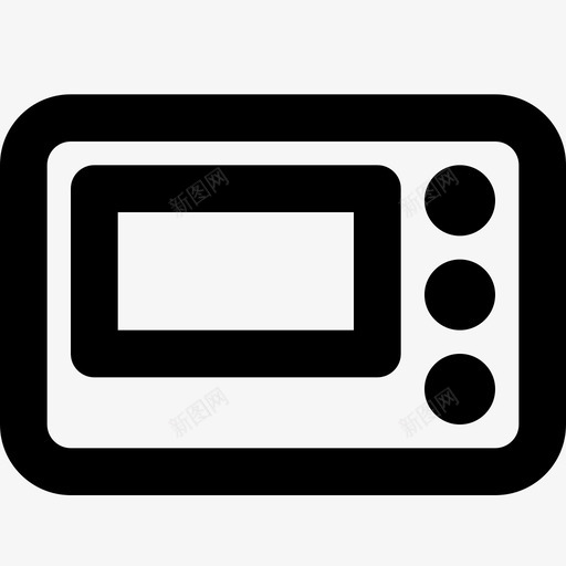 寻呼机通信信息图标svg_新图网 https://ixintu.com ticons 信和 信息 寻呼机 技术 通信