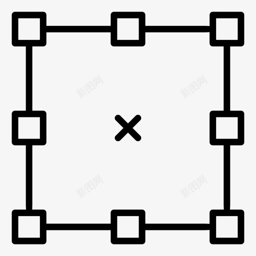 变换控制柄变换控制柄图标svg_新图网 https://ixintu.com 变换 变换控制柄 控制柄 矢量编辑 移动变换