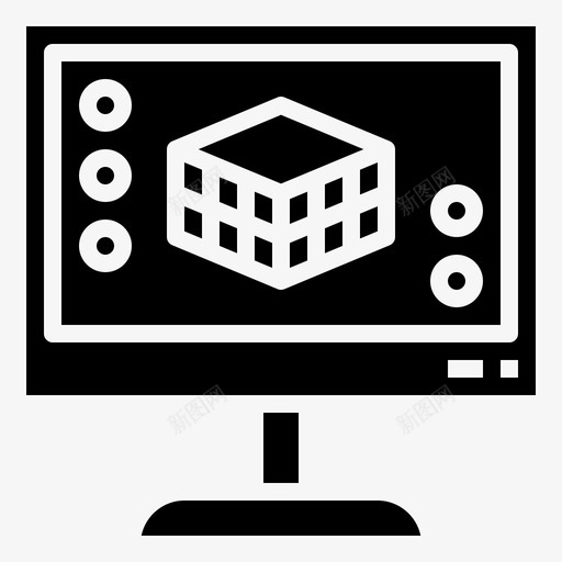 3d打印3d打印47填充图标svg_新图网 https://ixintu.com 3d 填充 打印