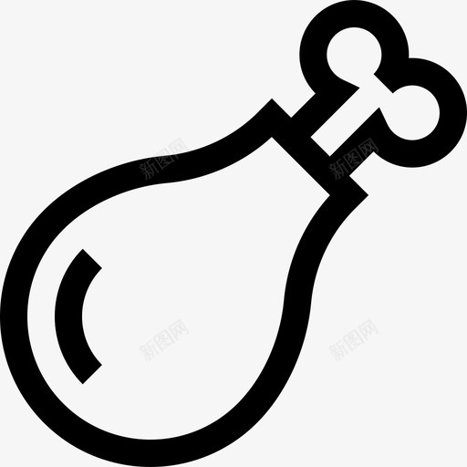 鸡肉屠夫3直系图标svg_新图网 https://ixintu.com 屠夫3 直系 鸡肉