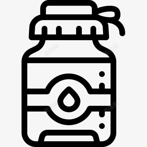蜂蜜营养7直系图标svg_新图网 https://ixintu.com 直系 营养7 蜂蜜