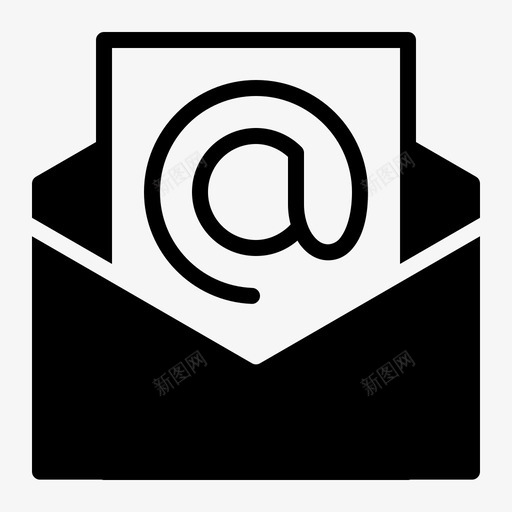 打开电子邮件消息阅读图标svg_新图网 https://ixintu.com 打开 消息 电子邮件 邮件 阅读