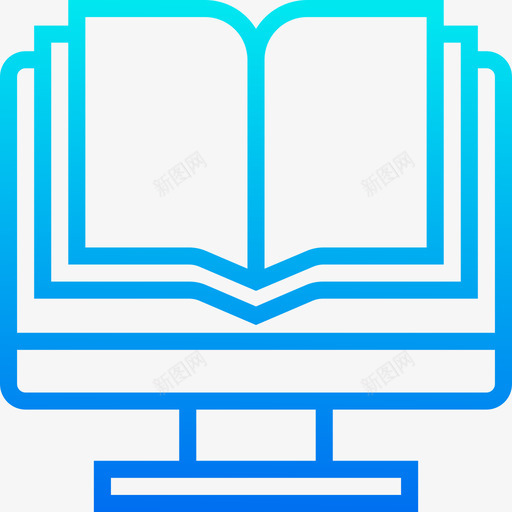 计算机电子学习23梯度图标svg_新图网 https://ixintu.com 学习 梯度 电子 电子学 计算机