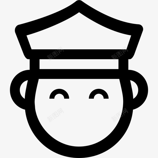 社区民警svg_新图网 https://ixintu.com 社区民警