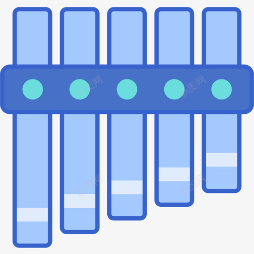 长笛音乐105线性颜色图标svg_新图网 https://ixintu.com 线性颜色 长笛 音乐105