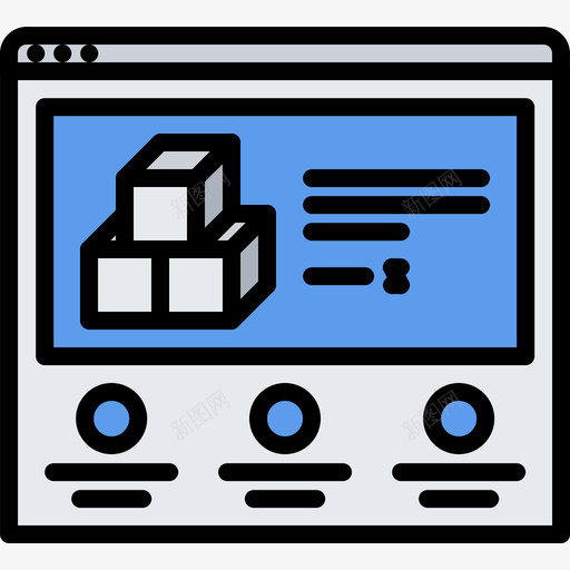网站3d打印机2彩色图标svg_新图网 https://ixintu.com 3d 彩色 打印机 网站