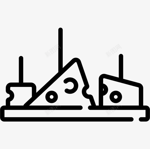 奶酪啤酒36直链干酪图标svg_新图网 https://ixintu.com 啤酒 奶酪 干酪 直链