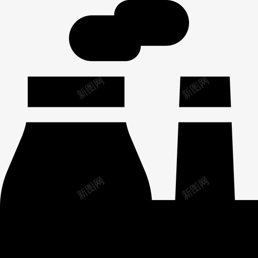 工业污染36填充图标svg_新图网 https://ixintu.com 填充 工业 污染36
