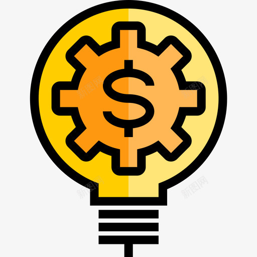 商业金融17线性颜色图标svg_新图网 https://ixintu.com 商业 线性颜色 金融17