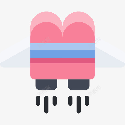 Jetpack运输162扁平图标svg_新图网 https://ixintu.com Jetpack 扁平 运输
