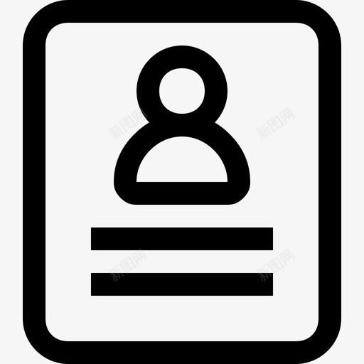 16_个人档案&个人信息(学生)svg_新图网 https://ixintu.com 16_个人档案&个人信息(学生)