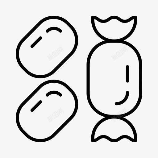 糖果食物棒棒糖图标svg_新图网 https://ixintu.com 棒棒糖 糖果 食物